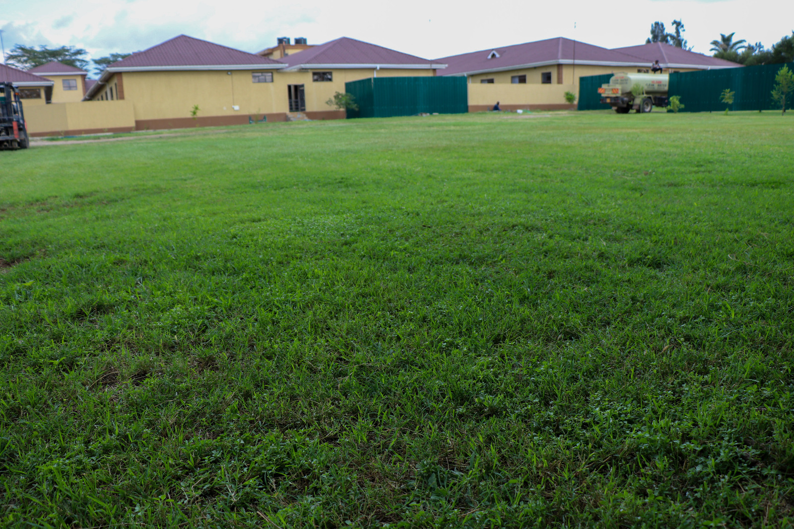 Open field for team building activities